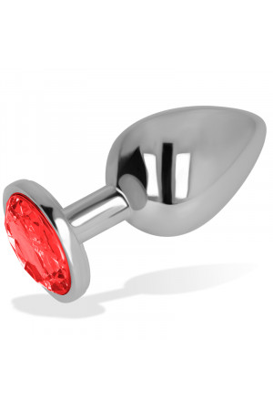 OHMAMA ANAL PLUG METAL RED...