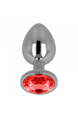 OHMAMA ANAL PLUG METAL RED...