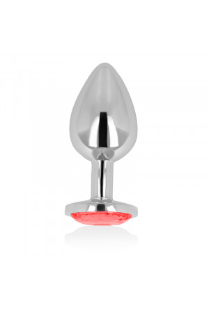 OHMAMA ANAL PLUG METAL RED...