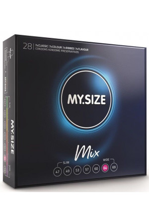 MY SIZE MIX CONDOMS 64 MM...