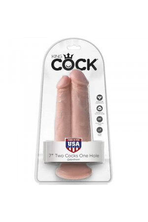 KING COCK 7 TWO COCKS ONE HOLE