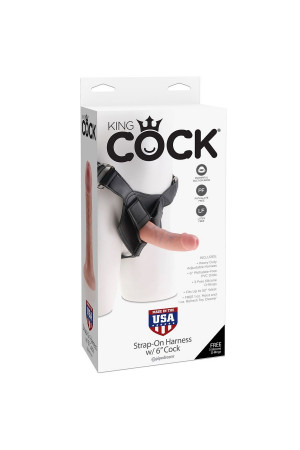 KING COCK HARNESS 6 COCK"