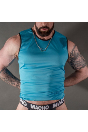 MACHO BLUE T-SHIRT L/XL