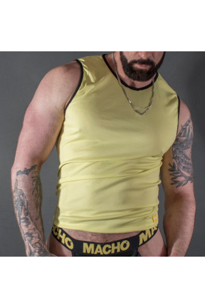 MACHO YELLOW T-SHIRT L/XL