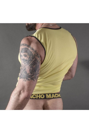 MACHO YELLOW T-SHIRT L/XL