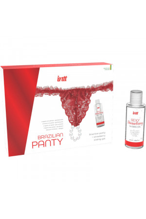 INTT - RED BRAZILIAN PANTY