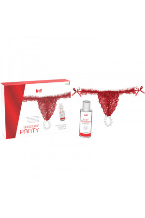 INTT - RED BRAZILIAN PANTY