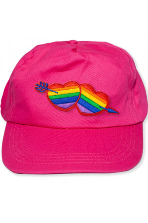 PRIDE - FUSCIA CAP WITH THE...