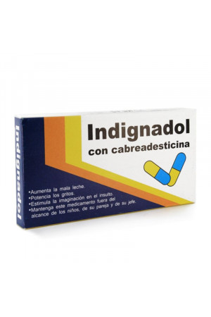 INDIGNADOL CAJA DE CARAMELOS.