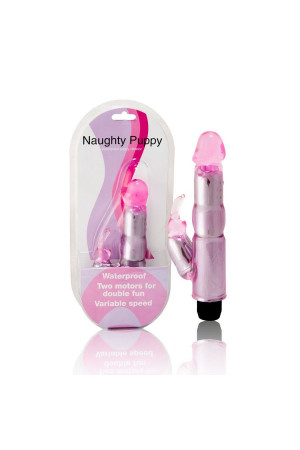 NAUGHTY PUPPY VIBRATOR PINK