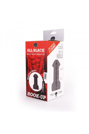 ALL BLACK MASTURBATOR HOOK-UP