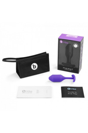 B-VIBE SNUG PLUG 2 PURPLE