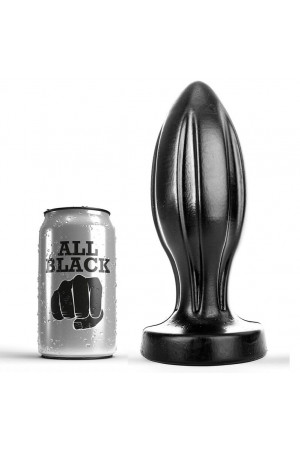 ALL BLACK ANAL PLUG  21CM