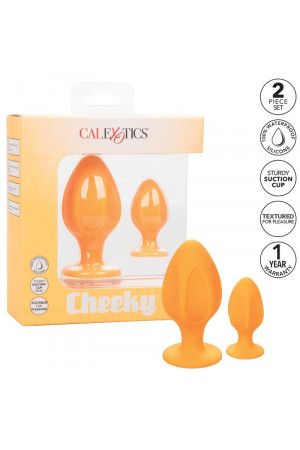 CALEX CHEEKY BUTTPLUG - ORANGE