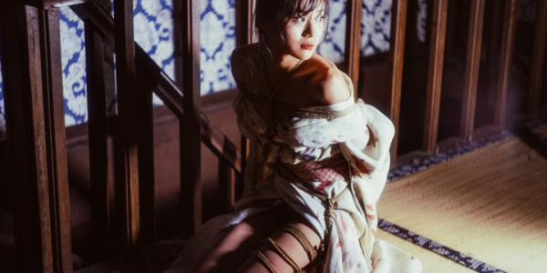 A priestess of Kinbaku Shibari from Japan: